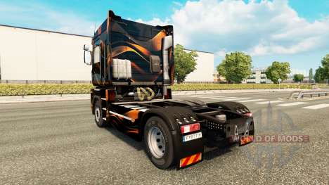 Matt-Orange skin für Renault-LKW für Euro Truck Simulator 2