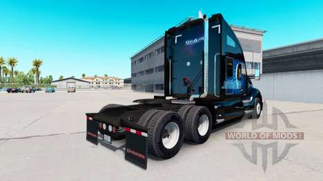 Alienware skin für Kenworth-Zugmaschine für American Truck Simulator