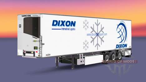 Semi-trailer-Kühlschrank Chereau Dixon für Euro Truck Simulator 2