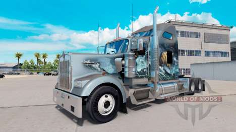 Haut Viking für LKW-Kenworth W900 für American Truck Simulator
