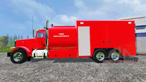 Peterbilt 378 Fire Department für Farming Simulator 2015