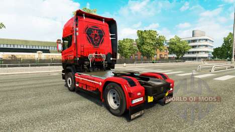 La peau d'Istanbul pour tracteur Scania pour Euro Truck Simulator 2