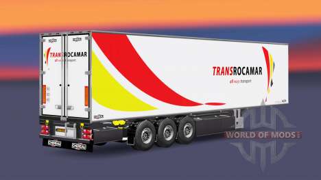 Semi-trailer-Kühlschrank Chereau Transrocamar für Euro Truck Simulator 2