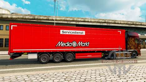 Haut Media Markt für Anhänger für Euro Truck Simulator 2