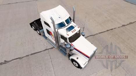 La serbie de la peau pour le Kenworth W900 tract pour American Truck Simulator