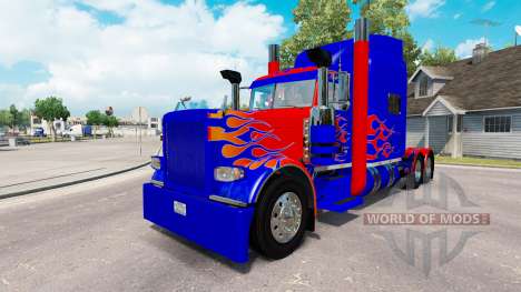 Haut-Optimus Prime v2.1 für den truck-Peterbilt  für American Truck Simulator