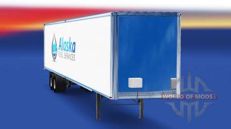 La peau de l'Alaska Services de Carburant sur la pour American Truck Simulator