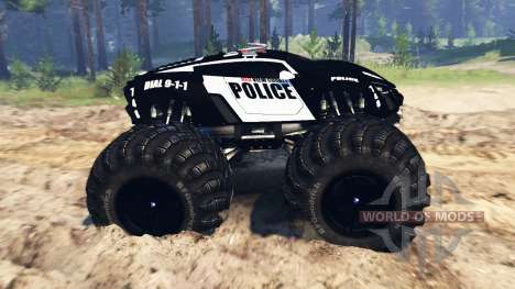 Marussia B2 Police [monster truck] pour Spin Tires