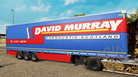 Vorhang Auflieger Krone David Murray für Euro Truck Simulator 2