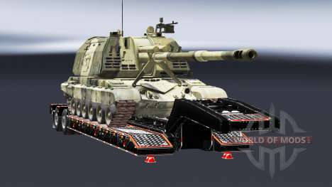 Semi Durchführung militärischer Ausrüstung v1.5 für Euro Truck Simulator 2