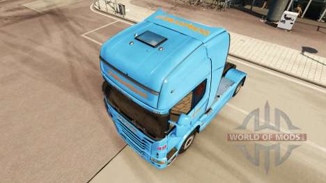 Braspress skin für Scania-LKW für Euro Truck Simulator 2