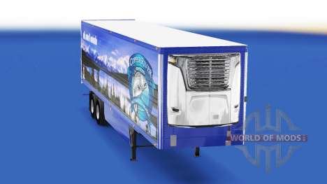 Haut Copper River Seafoods v2.0 auf dem semi-tra für American Truck Simulator