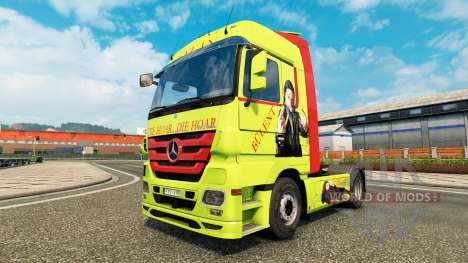 La peau Bulent Ceylan en camion Mercedes-Benz pour Euro Truck Simulator 2