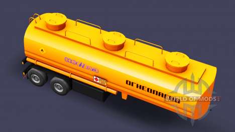 Kraftstoff-semi-trailer Nefas für Euro Truck Simulator 2