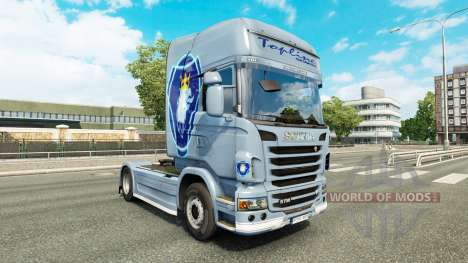 Simplement la peau pour Scania camion pour Euro Truck Simulator 2