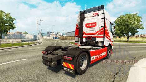 TruckSim-skin für den Volvo truck für Euro Truck Simulator 2