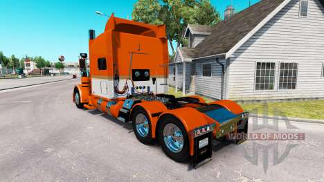 Скин Tri-State Rohstoffe на Peterbilt 389 für American Truck Simulator