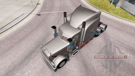 De la peau pour MBH Trucking LLC camion Peterbil pour American Truck Simulator
