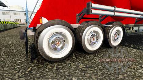 Neue Räder für Anhänger für Euro Truck Simulator 2