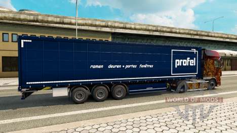 La peau sur Nos remorques pour Euro Truck Simulator 2