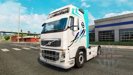De la peau pour Volvo camion pour Euro Truck Simulator 2