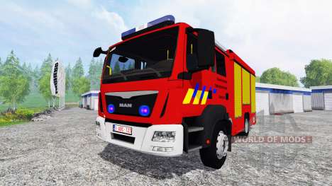 MAN TGM Feuerwehr pour Farming Simulator 2015