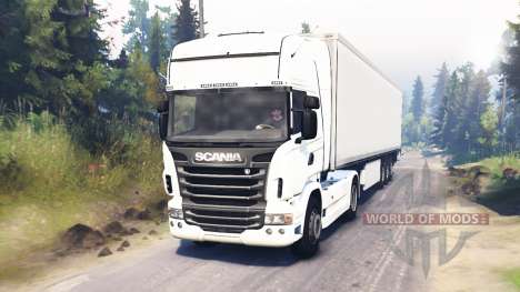 Scania R730 4x4 für Spin Tires