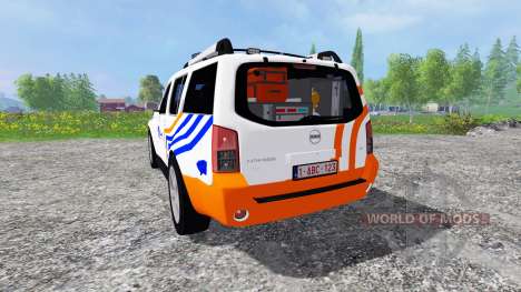 Nissan Pathfinder [federal police] für Farming Simulator 2015