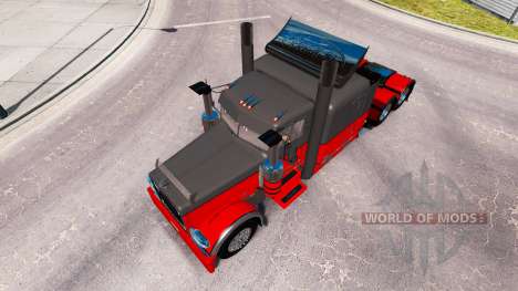 Hot rod de la peau pour le camion Peterbilt 389 pour American Truck Simulator