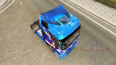 Red Bull skin für den truck, Mercedes-Benz für Euro Truck Simulator 2