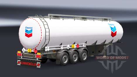 Haut Chevron fuel semi-trailer für Euro Truck Simulator 2