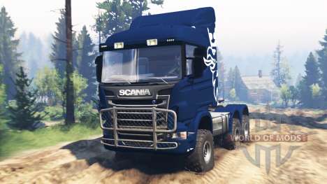 Scania R730 v2.0 für Spin Tires