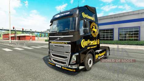 Continental de la peau pour Volvo camion pour Euro Truck Simulator 2