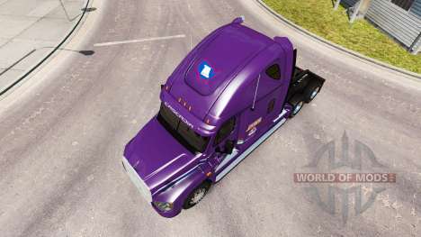 Haut-Pakt über die Zugmaschine Freightliner Casc für American Truck Simulator