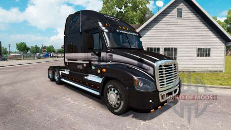La peau de la MARTRE sur le camion Freightliner  pour American Truck Simulator