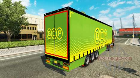 Vorhang Auflieger Krone BCP für Euro Truck Simulator 2
