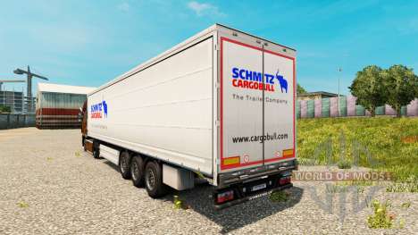 De la peau pour des Schmitz semi-remorques pour Euro Truck Simulator 2