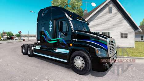 Jean Christner de la peau sur Freightlin camions pour American Truck Simulator