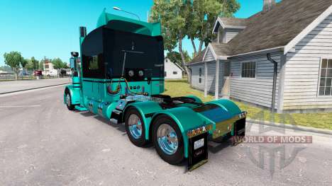 4 peau Métallique pour le camion Peterbilt 389 pour American Truck Simulator