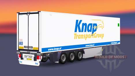 Semitrailer reefer EN Knap Transport pour Euro Truck Simulator 2