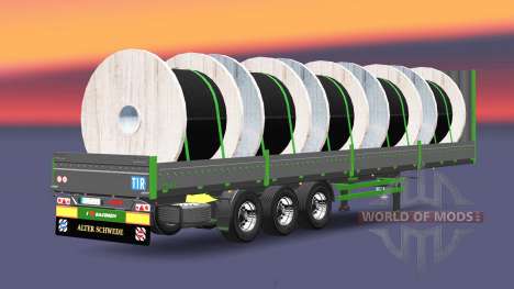 Der Kögel cargo Kabel-drums für Euro Truck Simulator 2