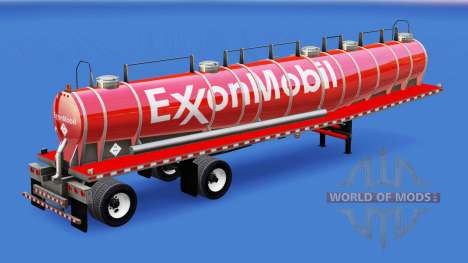 Haut ExxonMobil chemical tank für American Truck Simulator