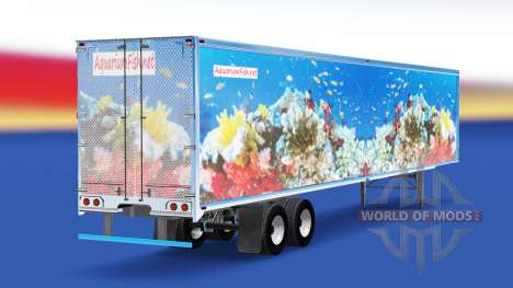 Haut Fisch v2.0 auf dem semi-trailer für American Truck Simulator