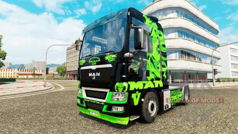Green Dragon-skin für MAN-LKW für Euro Truck Simulator 2