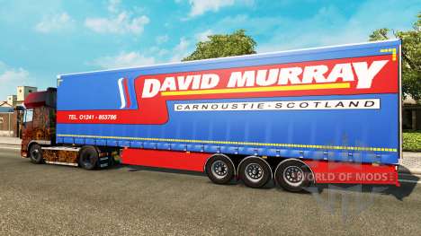 Rideau semi-remorque Krone David Murray pour Euro Truck Simulator 2