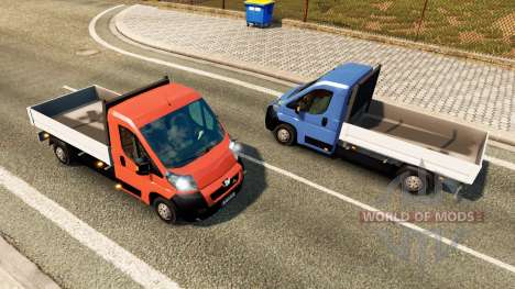 Peugeot Boxer Pick-up für Verkehr für Euro Truck Simulator 2