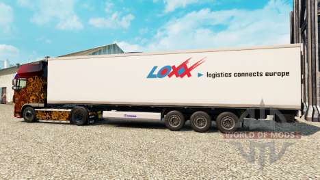 La peau LOXX de la Logistique pour les semi-frig pour Euro Truck Simulator 2