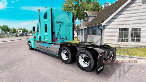 La peau de la FFE sur le camion Freightliner Cor pour American Truck Simulator
