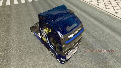 Stilvolle skin für Volvo-LKW für Euro Truck Simulator 2