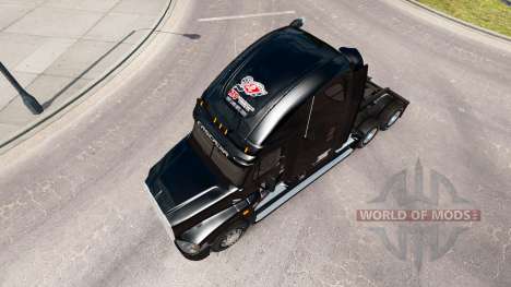 La peau sur KTS camion Freightliner Cascadia pour American Truck Simulator